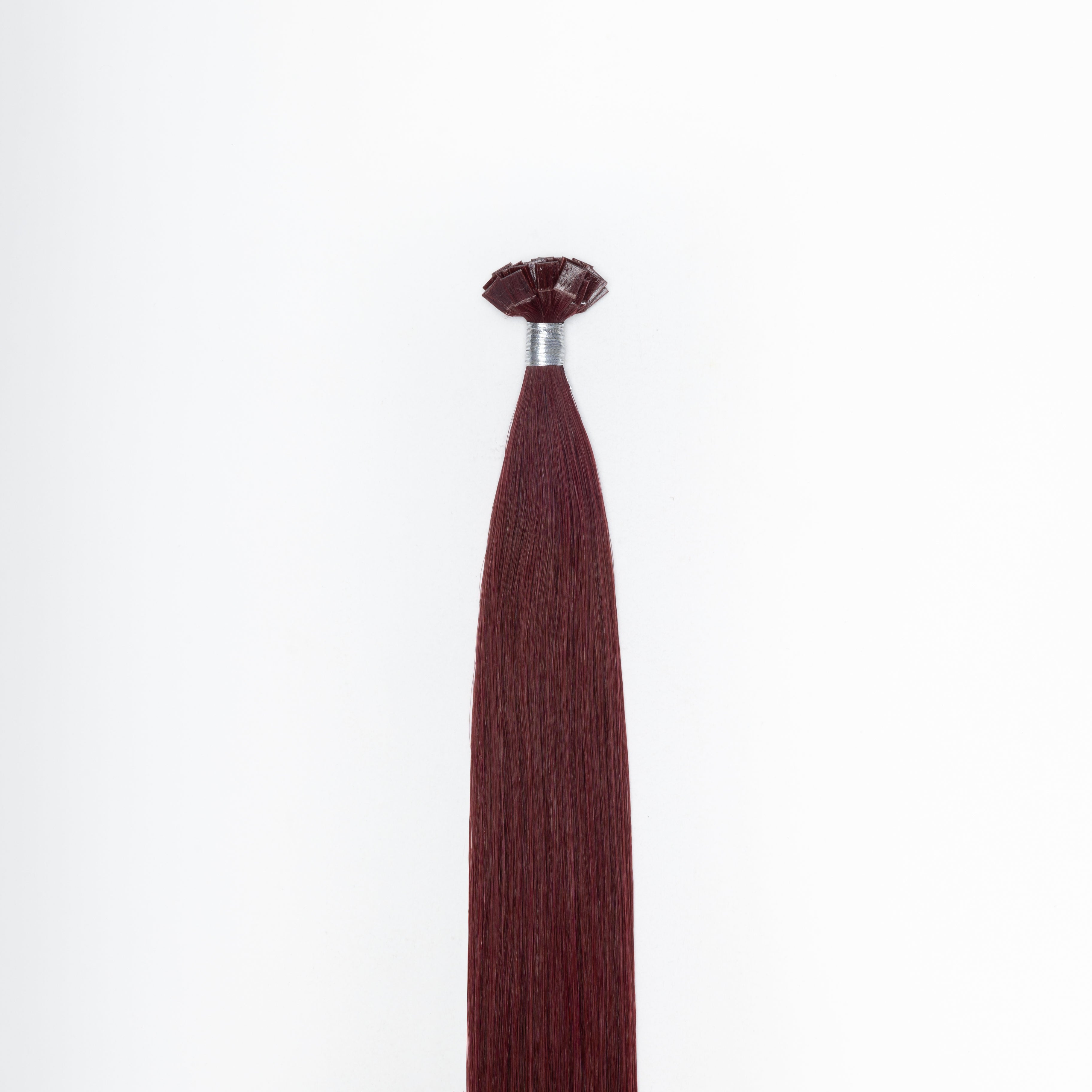 Mahogany Red Intense Red Mix 66/46 Straight Keratin Fusion Hair