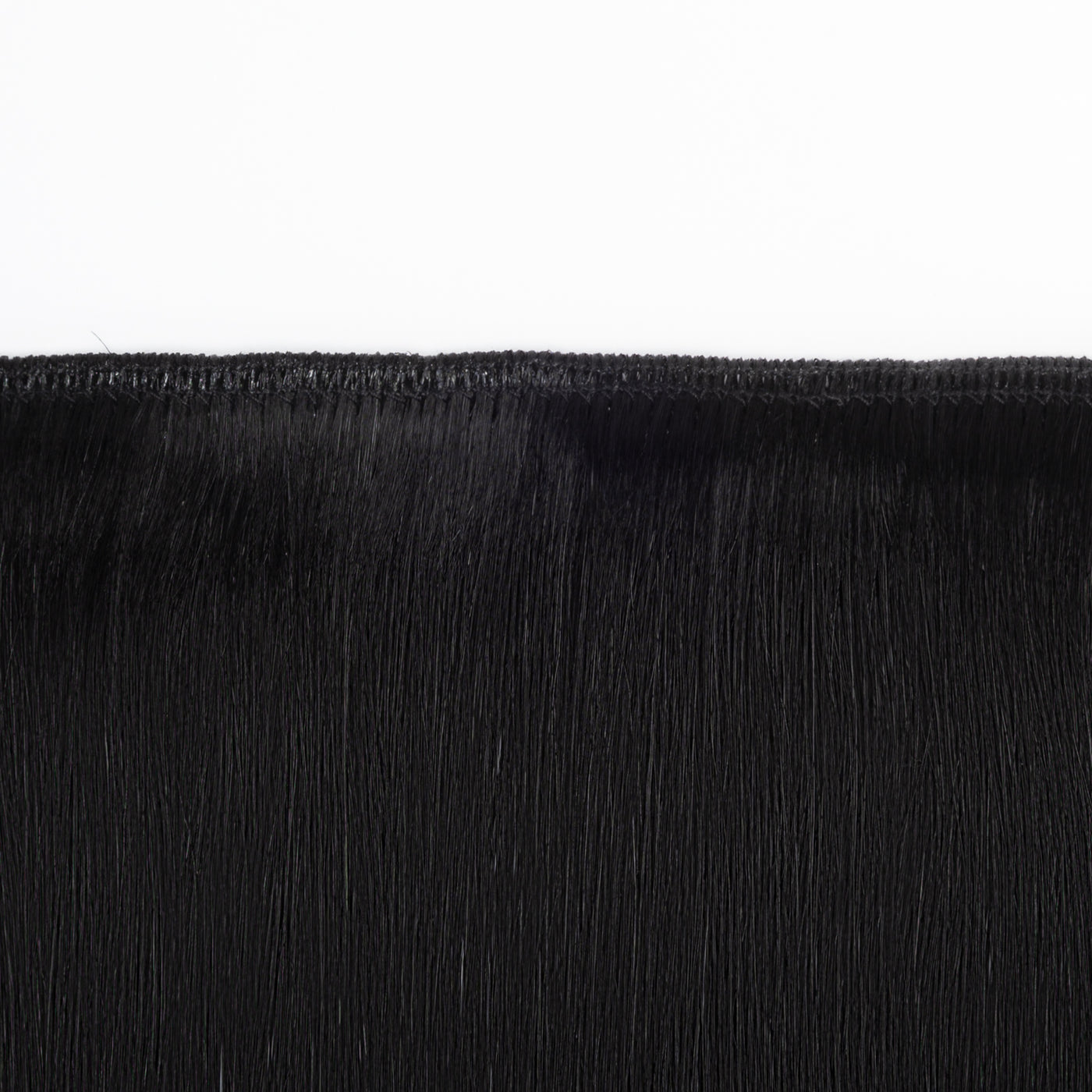 #1 Black - Straight Machine Weft