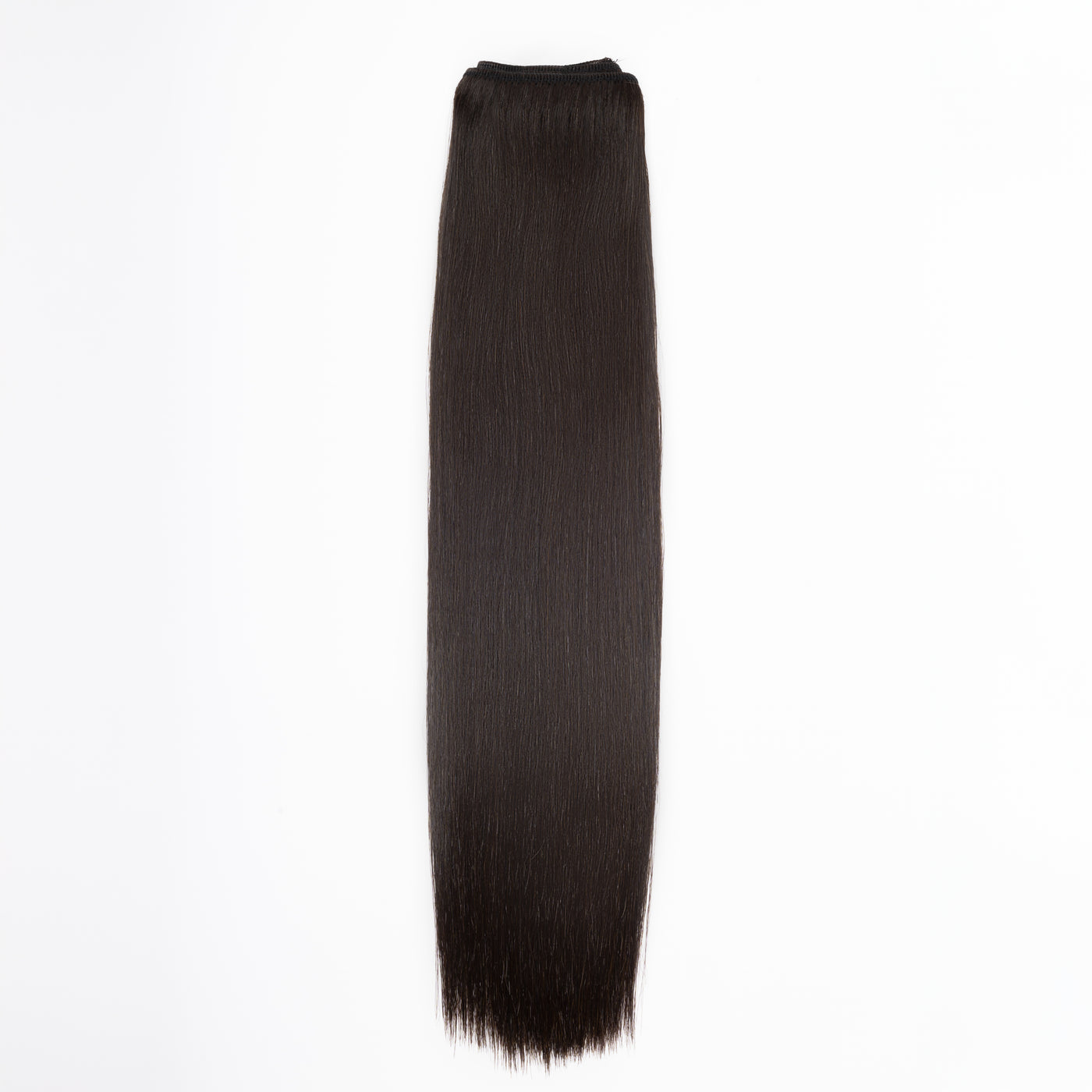 #1B Soft Black - Straight Machine Weft