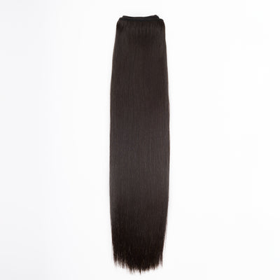 #1B Soft Black - Straight Machine Weft
