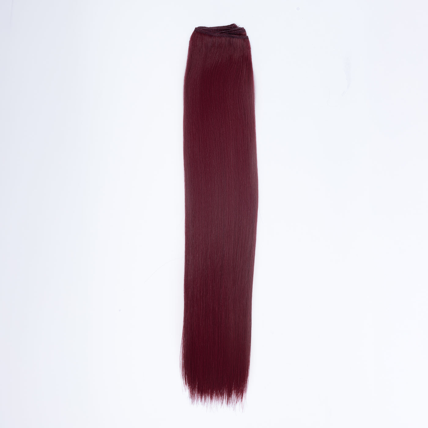 #J99 Dark Burgundy - Straight Machine Weft