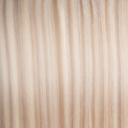 Soft, seamless Natural Q Weft Extensions in salon quality Remy hair