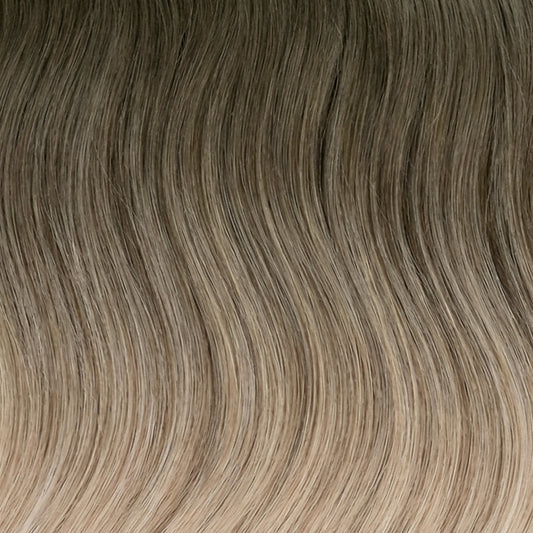 Slim Tape In - 8AB/60A Rooted, Golden Ash Brown/Ash Platinum