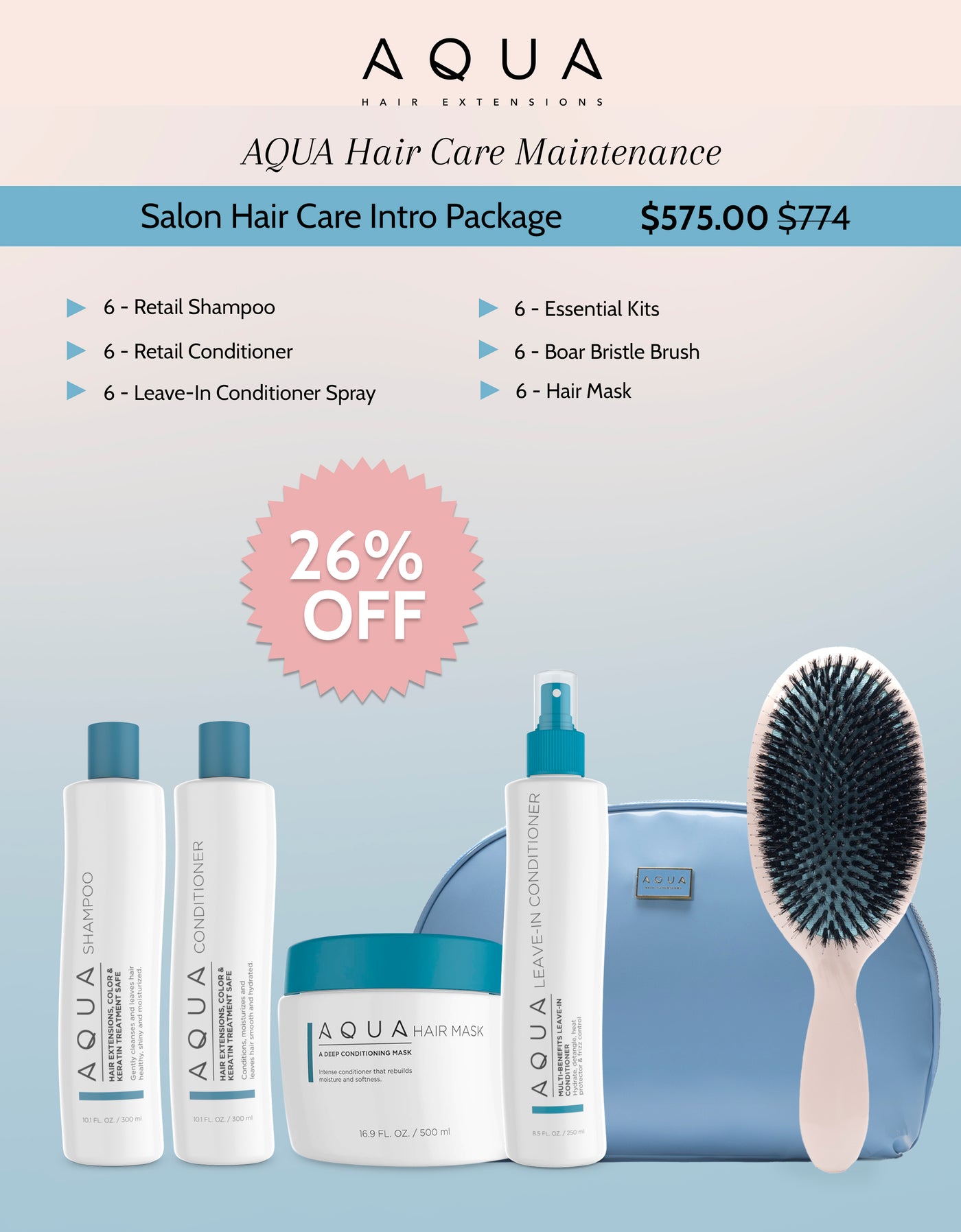 Salon Hair Care Intro Package