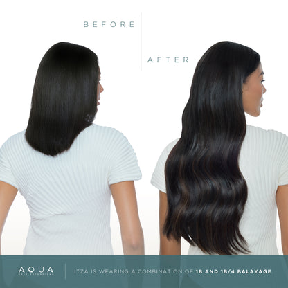 1N Natural Black - Tape In Weft