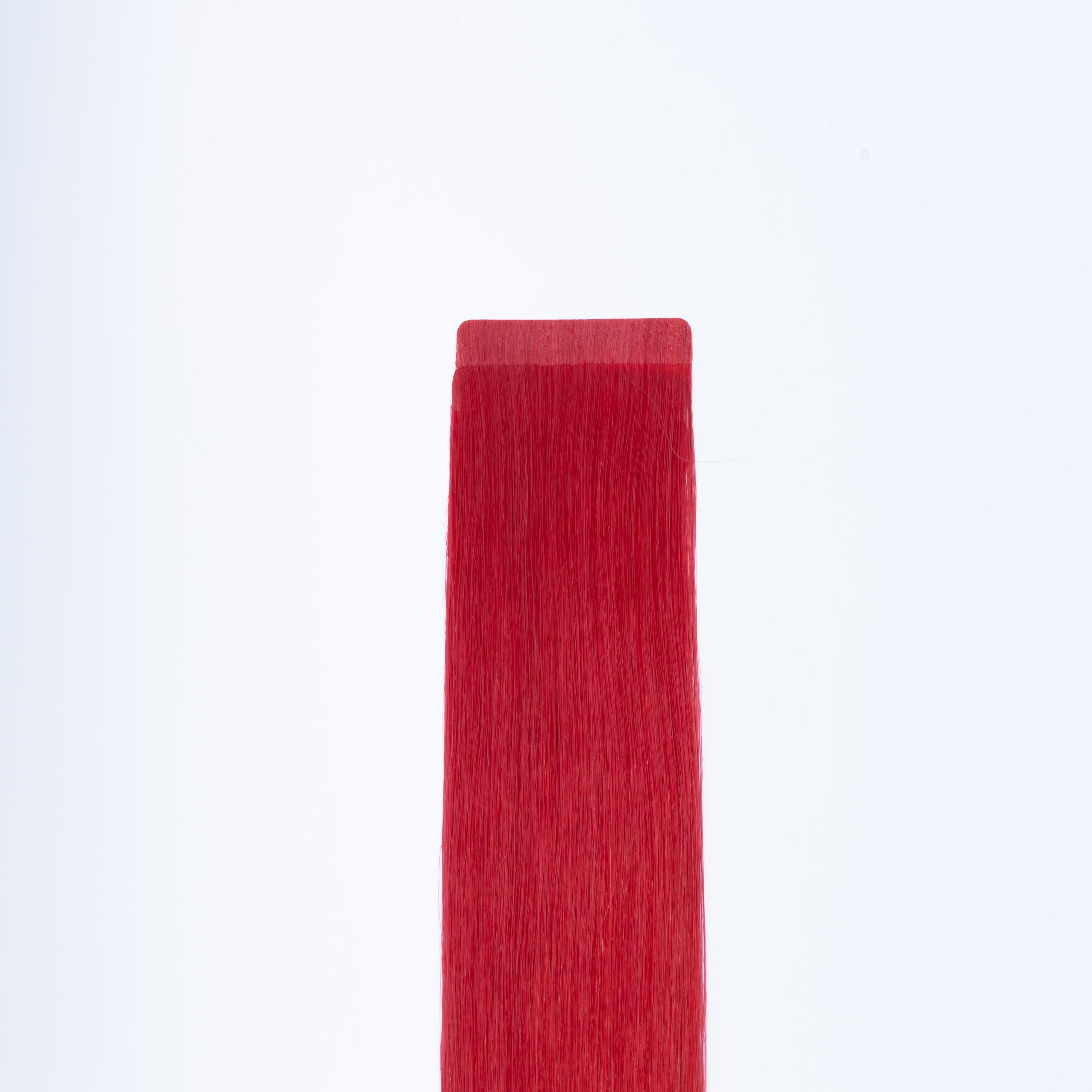 Red - Straight Tape In Hair Extensions by Aqua Hair Extensions
