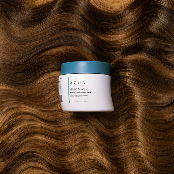 トリートメント PLAY HAIR PRODUCTS AQUA TREATMENT Deep Conditioning Hair Mask 16.9 oz – Aqua Hair Extensions