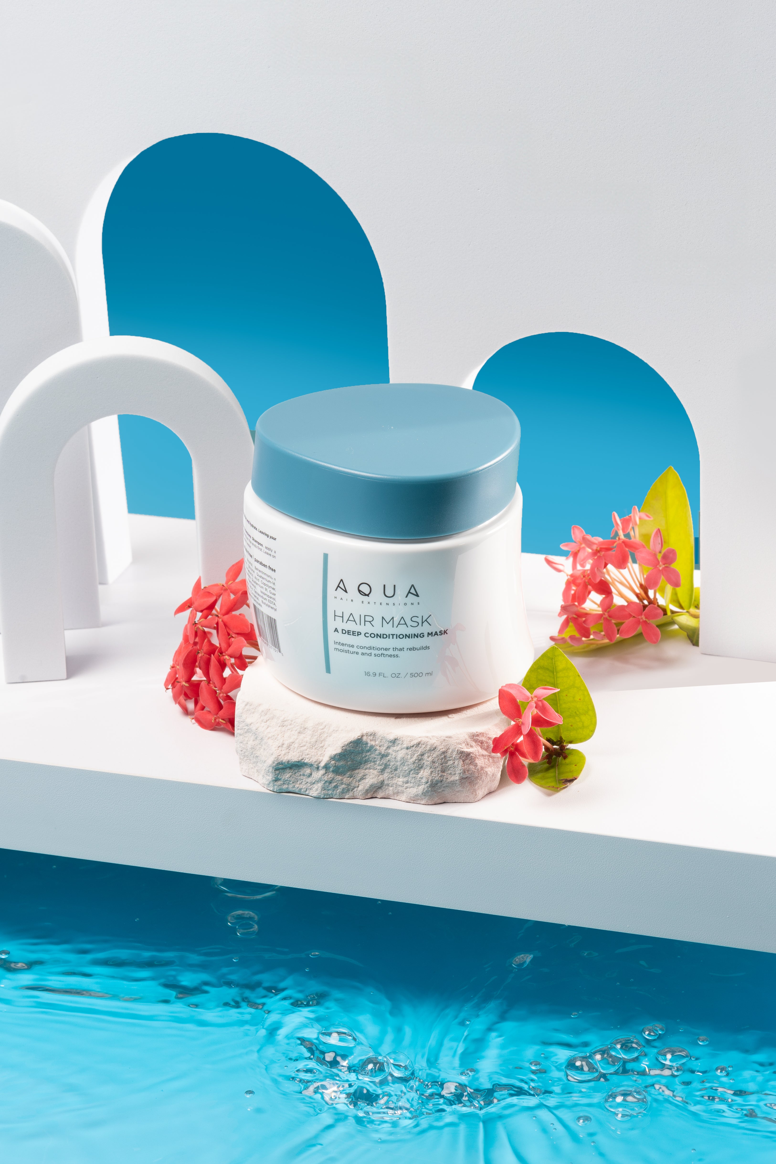 Deep Conditioning Hair Mask 16.9 oz – Aqua Hair Extensions