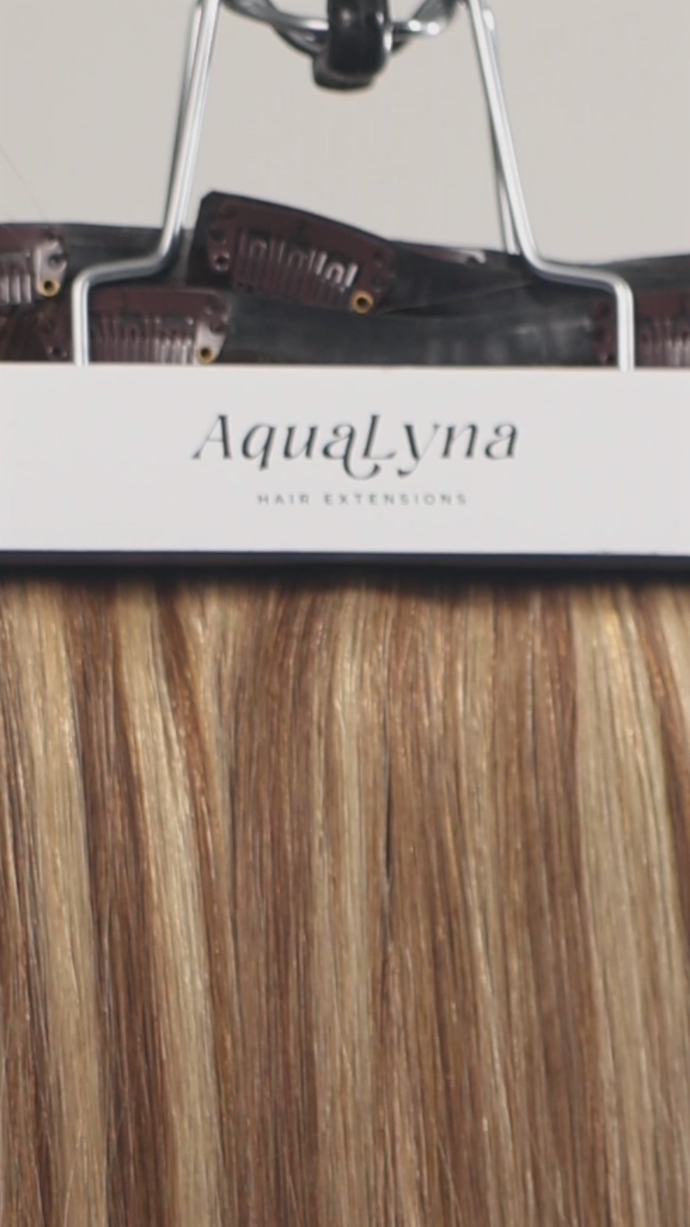 Como AquaLyna Ultra Narrow Clip In Hair Extensions