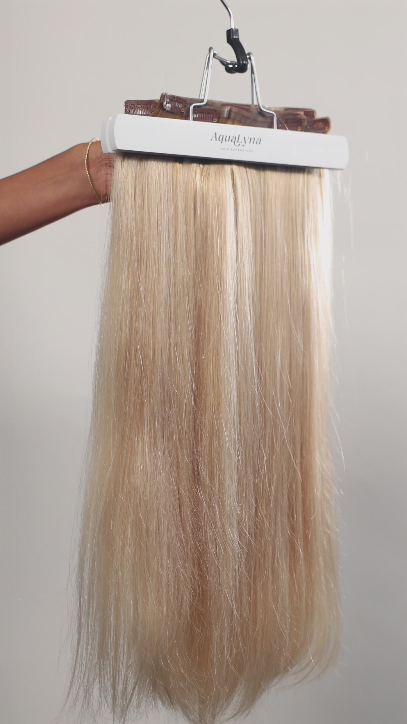 Tahoe AquaLyna Ultra Narrow Clip In Hair Extensions