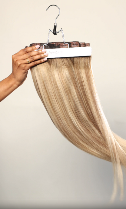 Arctic Rooted - Ultra Narrow Clip Ins