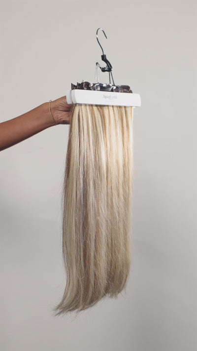 Echo AquaLyna Ultra Narrow Clip In Hair Extensions