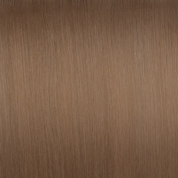 8 Golden Brown - No Sew Butterfly Weft Extensions