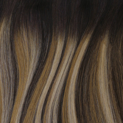 Pacific Balayage Ultra Narrow Clip In Hair Extensions