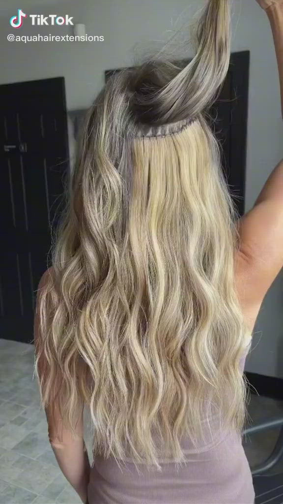 VideoWise Shoppable Videos for Shopify Aqua Hair Extensions