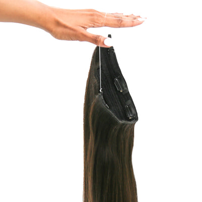 #1B/4 Balayage AquaLyna Aura Hair Extension