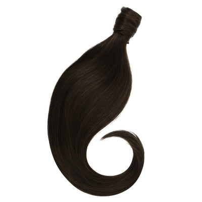 #1B/4 Duo Tone AquaLyna Ponytail Hair Extension