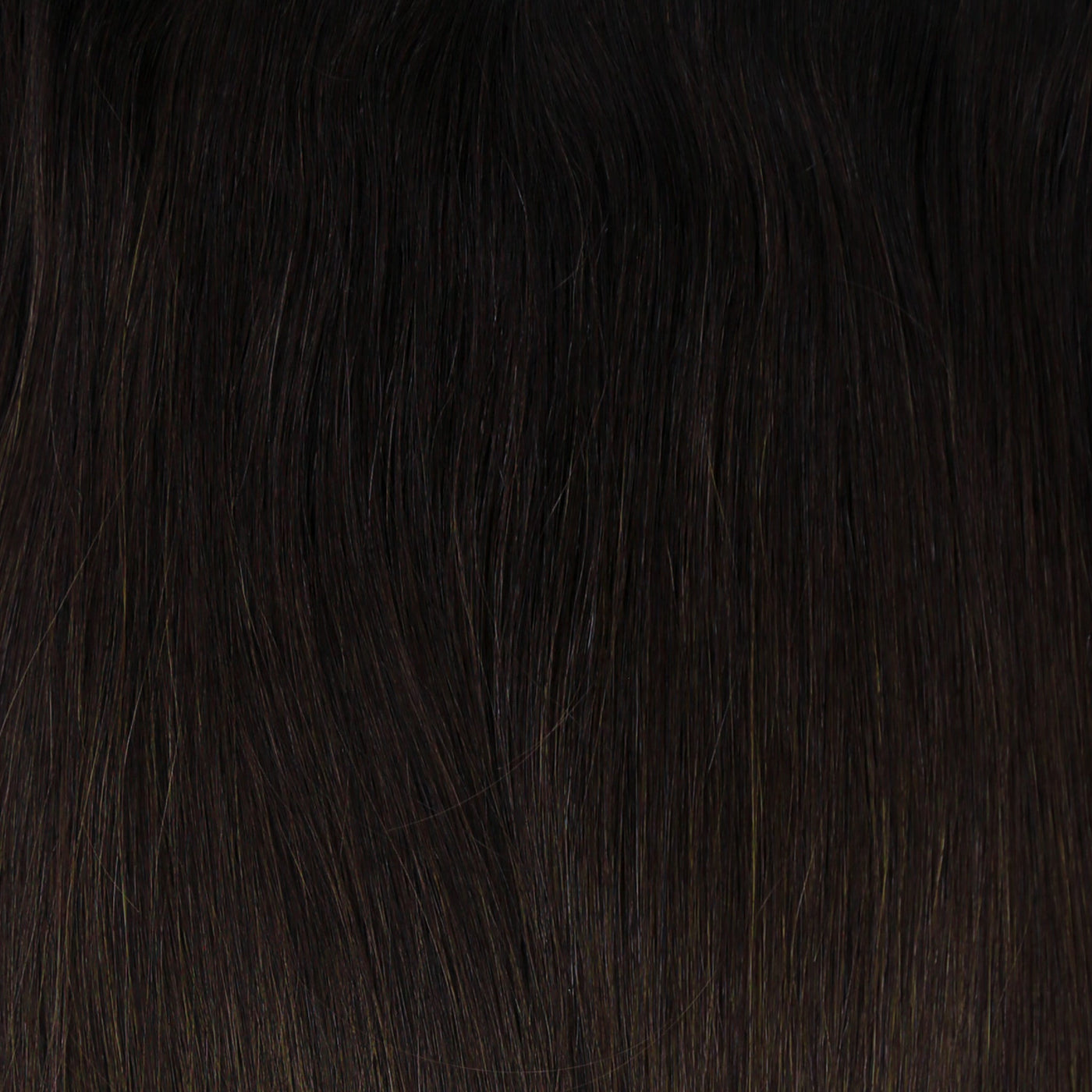 #1B Soft Black Ultra Narrow Clip In Hair Extensions