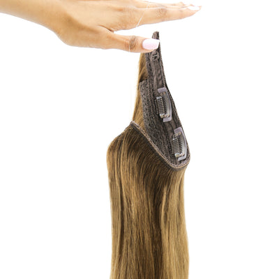 #4/12 AquaLyna Balayage Aura Hair Extension