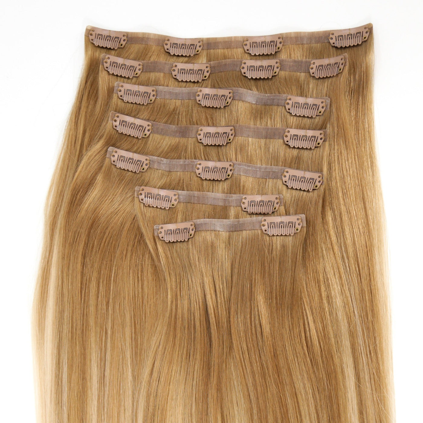 #8/24 Balayage Ultra Narrow Clip In Hair Extensions