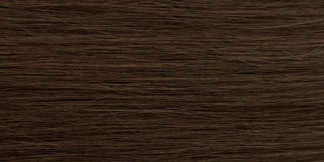 #4 Medium Brown - Straight Q-Weft Hair Extension