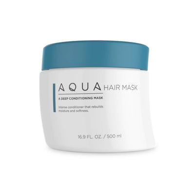 Aqua Hair Extensions Mask