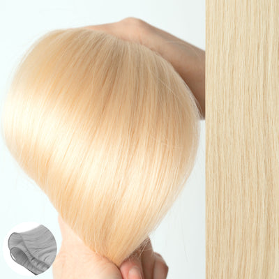 #60 Most Platinum - Straight Q-Weft Hair Extension by Aqua Hair Extensions