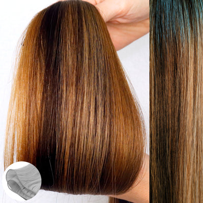 Pacific Balayage - Straight Q-Weft Hair Extension by Aqua Hair Extensions